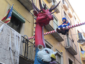 Sant Jordi 2017. Cercavila amb el Beatusaure