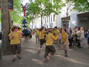 Sant Jordi 2017. Cercavila amb el Beatusaure