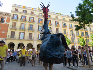 Sant Jordi 2017. Cercavila amb el Beatusaure