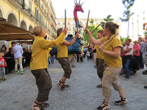 Sant Jordi 2017. Cercavila amb el Beatusaure