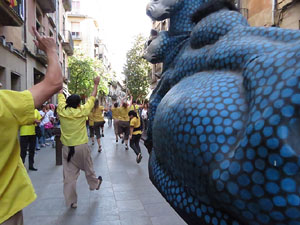 Sant Jordi 2017. Cercavila amb el Beatusaure