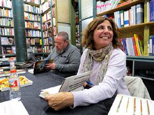 Sant Jordi 2017 a la Llibreria Geli. Signatures de llibres