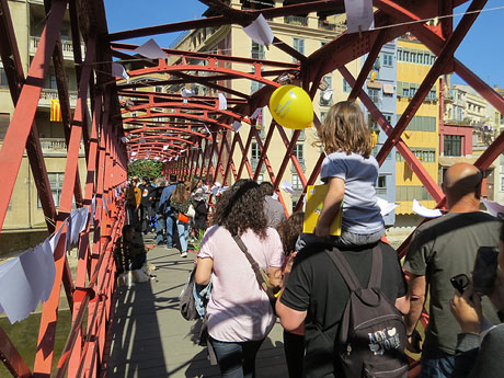 Festivitats i esdeveniments. Sant Jordi 2017 a Girona