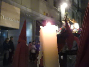 Setmana Santa 2017 a Girona. Process&oacute; del Sant Enterrament