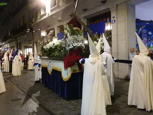 Setmana Santa 2017 a Girona. Process&oacute; del Sant Enterrament