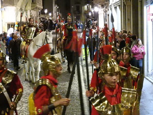 Setmana Santa 2017 a Girona. Processó del Sant Enterrament
