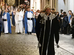 Setmana Santa 2017 a Girona. Processó del Sant Enterrament