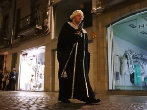 Setmana Santa 2017 a Girona. Processó del Sant Enterrament