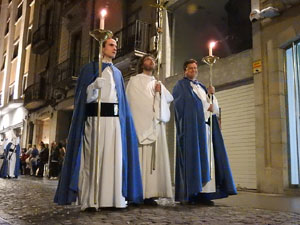 Setmana Santa 2017 a Girona. Processó del Sant Enterrament