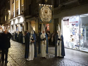Setmana Santa 2017 a Girona. Processó del Sant Enterrament