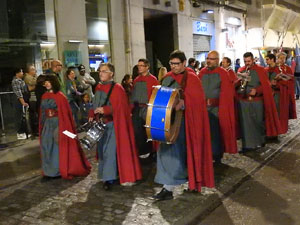 Setmana Santa 2017 a Girona. Process&oacute; del Sant Enterrament