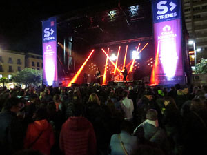 Festival Strenes 2017. Concert de Gossos a la pla&ccedil;a Catalunya amb temes del seu nou &agrave;lbum Z&egrave;nit