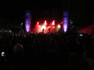 Festival Strenes 2017. Concert de Gossos a la pla&ccedil;a Catalunya amb temes del seu nou &agrave;lbum Z&egrave;nit