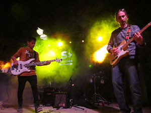Festival Strenes 2017. Actuaci&oacute; del grup The Cuit's a la pla&ccedil;a de Santa Susanna del Mercadal
