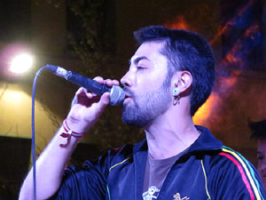 Festival Strenes 2017. Actuaci&oacute; del grup The Cuit's a la pla&ccedil;a de Santa Susanna del Mercadal