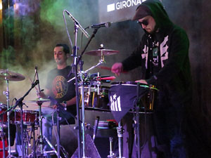 Festival Strenes 2017. Actuaci&oacute; del grup The Cuit's a la pla&ccedil;a de Santa Susanna del Mercadal