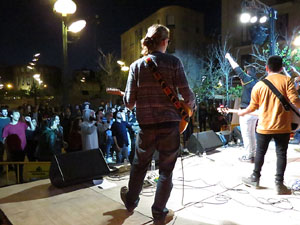 Festival Strenes 2017. Actuaci&oacute; del grup The Cuit's a la pla&ccedil;a de Santa Susanna del Mercadal