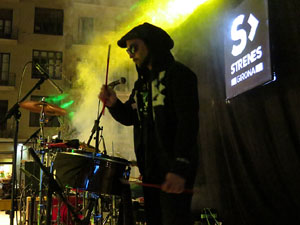 Festival Strenes 2017. Actuaci&oacute; del grup The Cuit's a la pla&ccedil;a de Santa Susanna del Mercadal