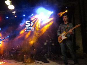 Festival Strenes 2017. Actuaci&oacute; del grup The Cuit's a la pla&ccedil;a de Santa Susanna del Mercadal