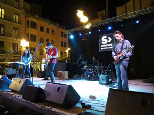 Festival Strenes 2017. Actuaci&oacute; del grup Koalan&uacute; a la pla&ccedil;a de Santa Susanna del Mercadal