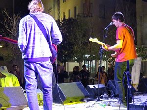 Festival Strenes 2017. Actuaci&oacute; del grup Koalan&uacute; a la pla&ccedil;a de Santa Susanna del Mercadal