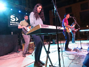 Festival Strenes 2017. Actuaci&oacute; del grup Koalan&uacute; a la pla&ccedil;a de Santa Susanna del Mercadal