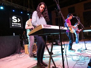 Festival Strenes 2017. Actuaci&oacute; del grup Koalan&uacute; a la pla&ccedil;a de Santa Susanna del Mercadal