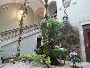 Temps de Flors 2017. Muntatges, instal&middot;lacions i exposicions florals a diversos espais del carrer Albareda