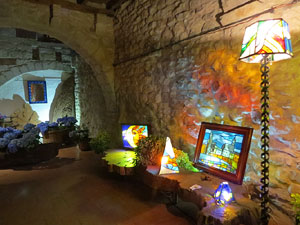 Temps de Flors 2017. Instal·lacions i muntatges florals als diversos espais de la Casa Laporta-Cúndaro