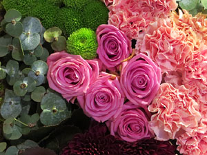 Temps de Flors 2017. Decoracions florals als diversos espais dels Soterranis de la Catedral