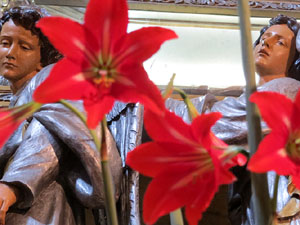 Temps de Flors 2017. Instal&middot;lacions i muntatges florals als diversos espais de l'Esgl&eacute;sia dels Dolors