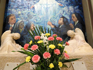 Temps de Flors 2017. Instal·lacions i muntatges florals al Centre geriàtric Maria Gay