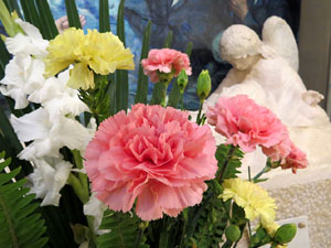 Temps de Flors 2017. Instal·lacions i muntatges florals al Centre geriàtric Maria Gay