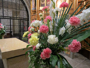 Temps de Flors 2017. Instal·lacions i muntatges florals al Centre geriàtric Maria Gay