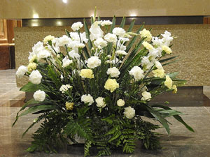 Temps de Flors 2017. Instal·lacions i muntatges florals al Centre geriàtric Maria Gay