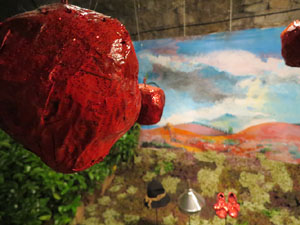 Temps de Flors 2017. Instal&middot;lacions als espais del Museu d'Hist&ograve;ria La Carbonera i La Cisterna