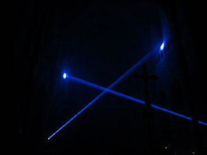 Transfiguraci&oacute; de la nau. Espectacle de llum i m&uacute;sica a la nau g&ograve;tica de la Catedral de Girona