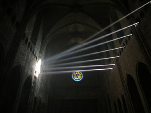 Transfiguraci&oacute; de la nau. Espectacle de llum i m&uacute;sica a la nau g&ograve;tica de la Catedral de Girona