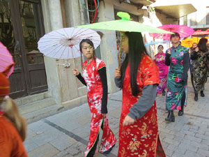 Celebraci&oacute; de l'any nou xin&egrave;s, el 4716, any del Gos, a Girona