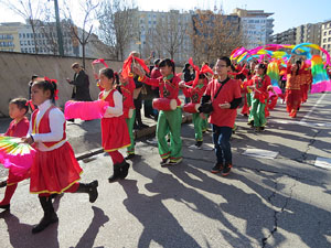 Celebraci&oacute; de l'any nou xin&egrave;s, el 4716, any del Gos, a Girona