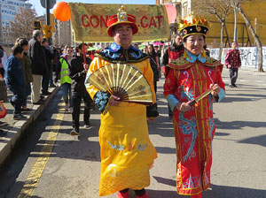 Celebraci&oacute; de l'any nou xin&egrave;s, el 4716, any del Gos, a Girona