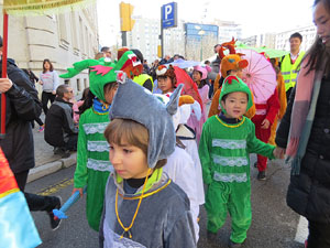 Celebraci&oacute; de l'any nou xin&egrave;s, el 4716, any del Gos, a Girona