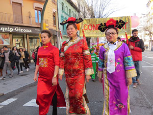 Celebraci&oacute; de l'any nou xin&egrave;s, el 4716, any del Gos, a Girona