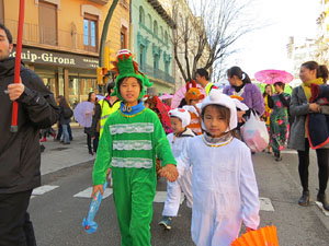 Celebraci&oacute; de l'any nou xin&egrave;s, el 4716, any del Gos, a Girona