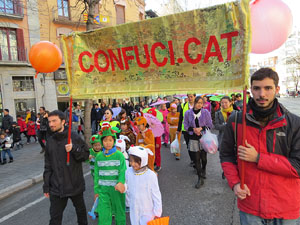 Celebraci&oacute; de l'any nou xin&egrave;s, el 4716, any del Gos, a Girona