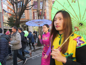 Celebraci&oacute; de l'any nou xin&egrave;s, el 4716, any del Gos, a Girona