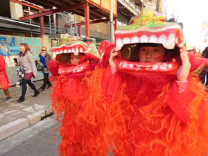 Celebraci&oacute; de l'any nou xin&egrave;s, el 4716, any del Gos, a Girona