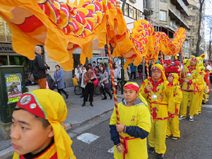 Celebraci&oacute; de l'any nou xin&egrave;s, el 4716, any del Gos, a Girona