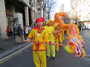 Celebraci&oacute; de l'any nou xin&egrave;s, el 4716, any del Gos, a Girona