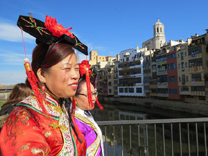 Celebraci&oacute; de l'any nou xin&egrave;s, el 4716, any del Gos, a Girona